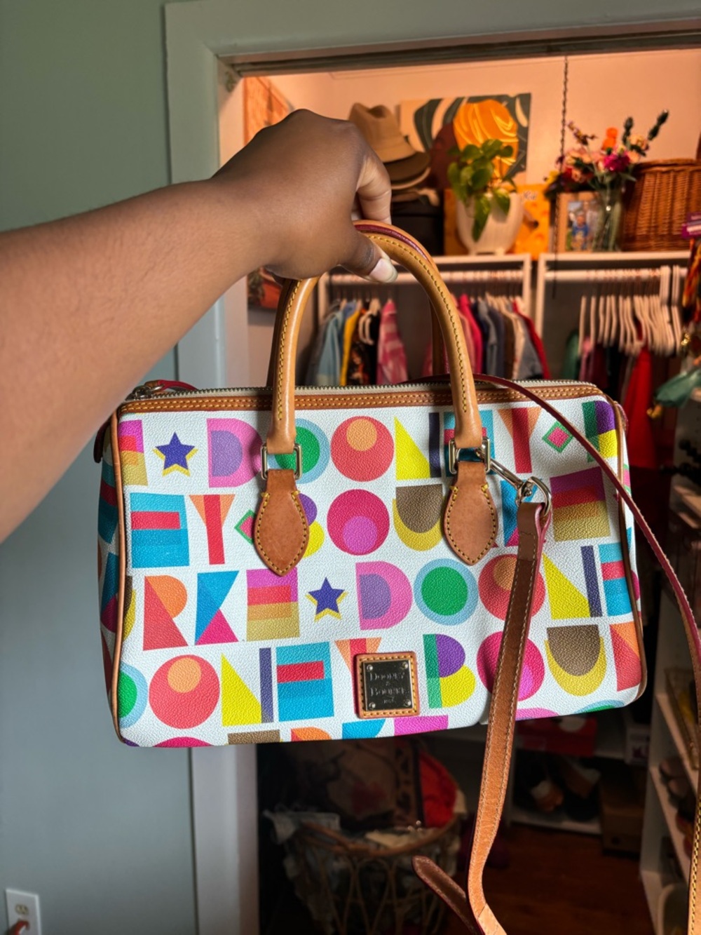 Dooney & Bourke Art Deco Satchel + Wallet